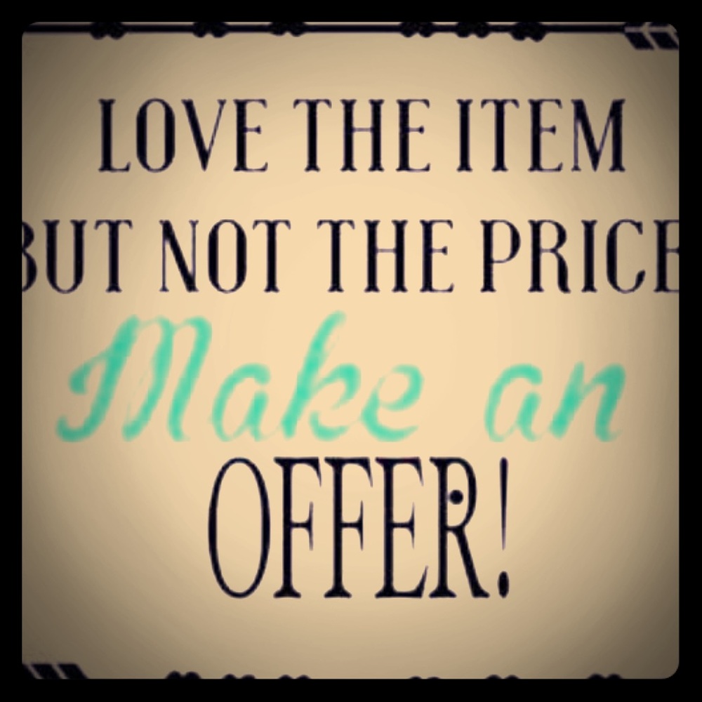 Make me an offer